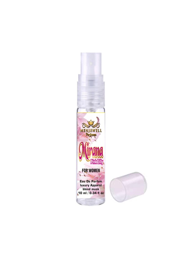 Menjewell Mirana Pink Lilly Eau de Parfum - 10 ml  (For Women)